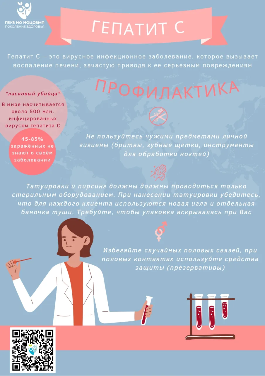 Неделя по борьбе с заражением и распространение хронического вирусного гепатита С
